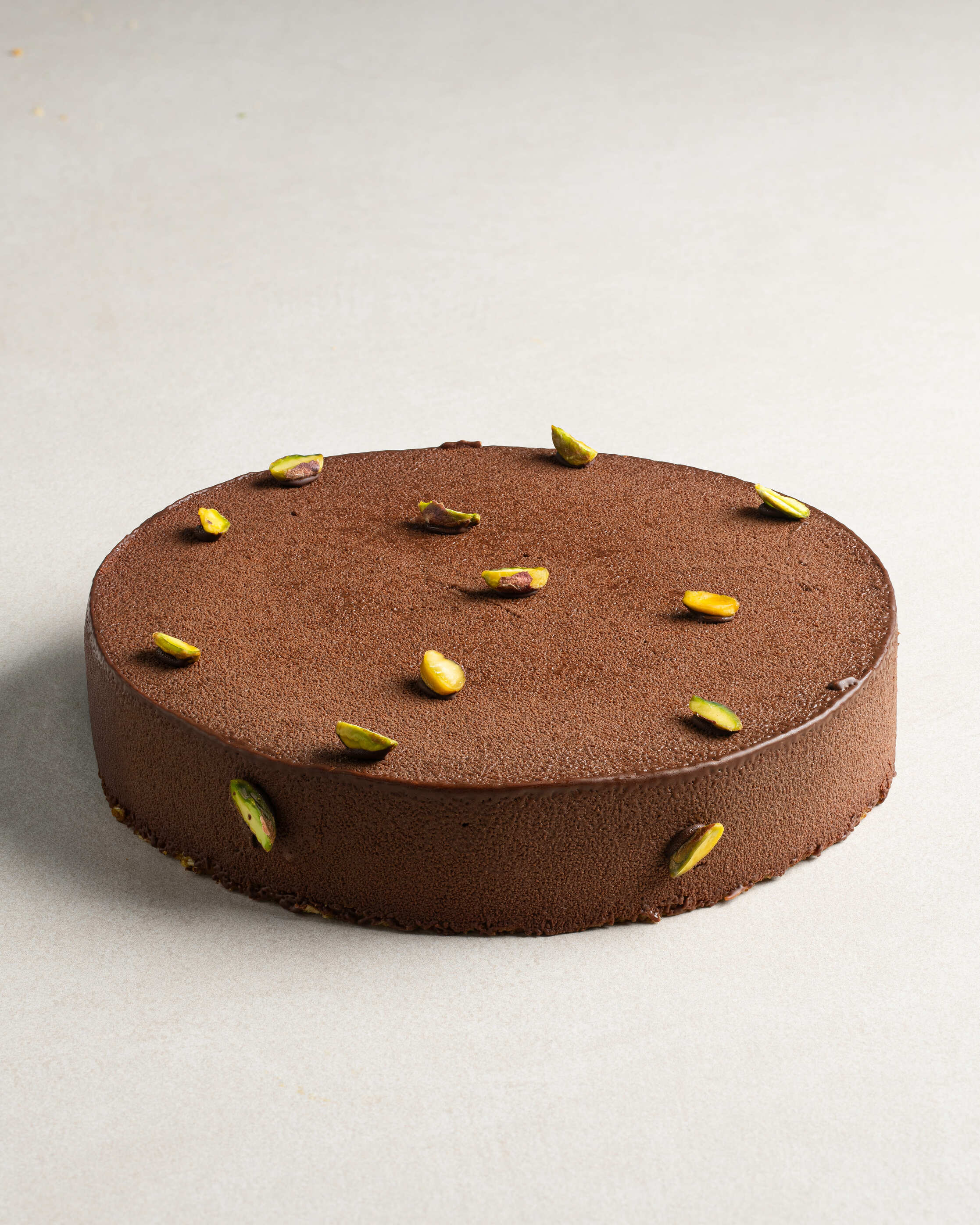 Dubai Chocolate Mouse Cake