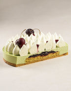 Pistachio Cherry Mousse Cake